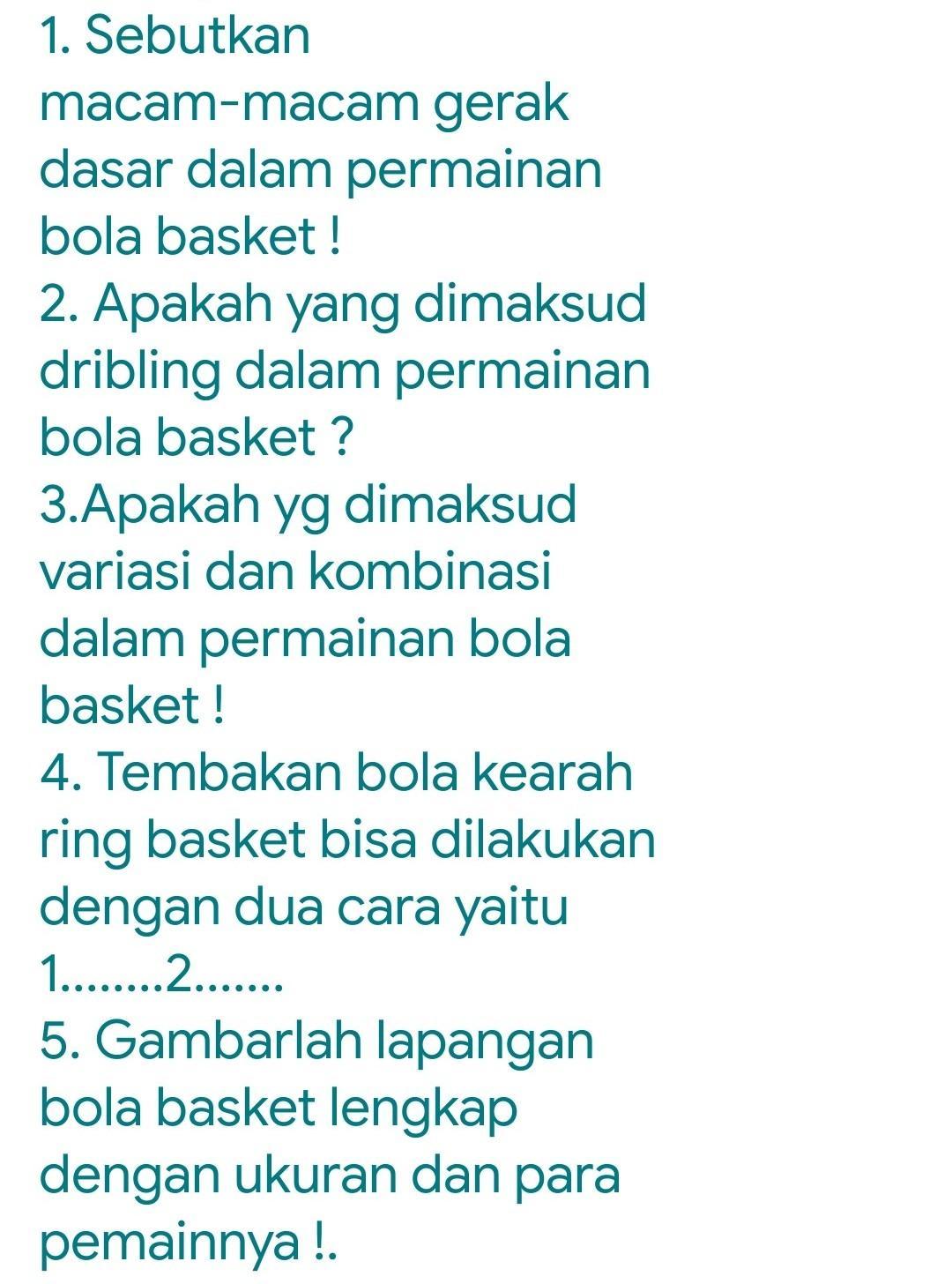 Rangkuman Bola Basket Kelas 10 - Memahami Dasar-Dasar dan Teknik Permainan